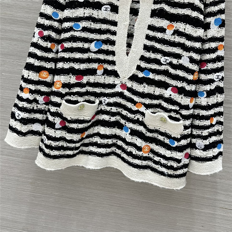 Ch**el large lapel top