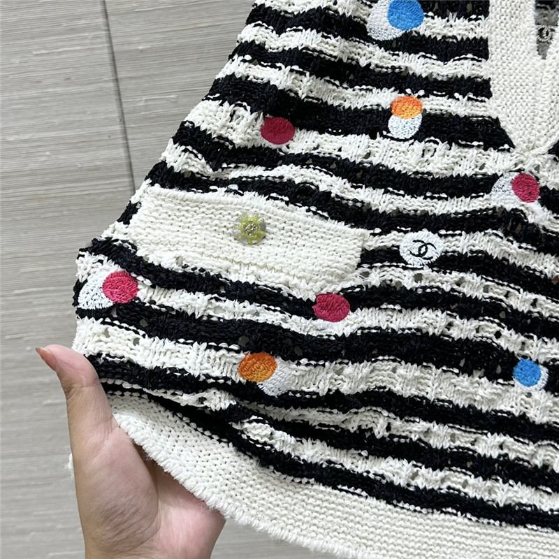 Ch**el large lapel top