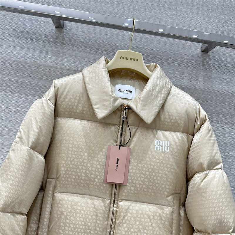 M1um1u short down jacket