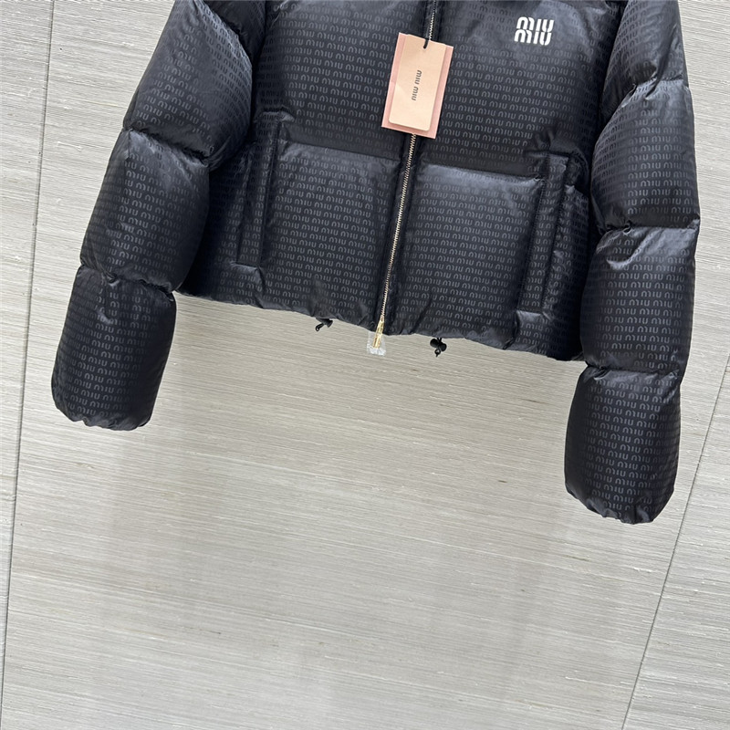 M1um1u short down jacket