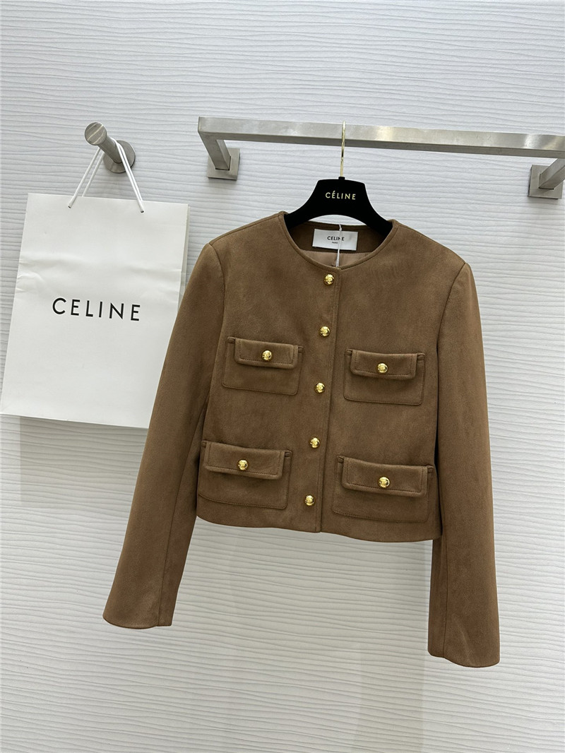 Ce1i*e suede jacket
