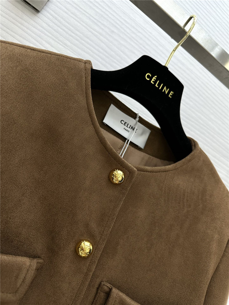 Ce1i*e suede jacket