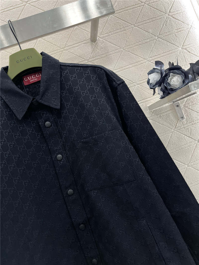 Gvc*1 jacquard shirt jacket