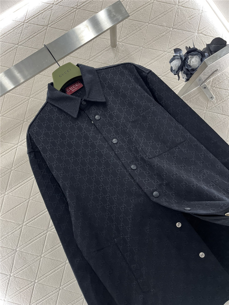 Gvc*1 jacquard shirt jacket