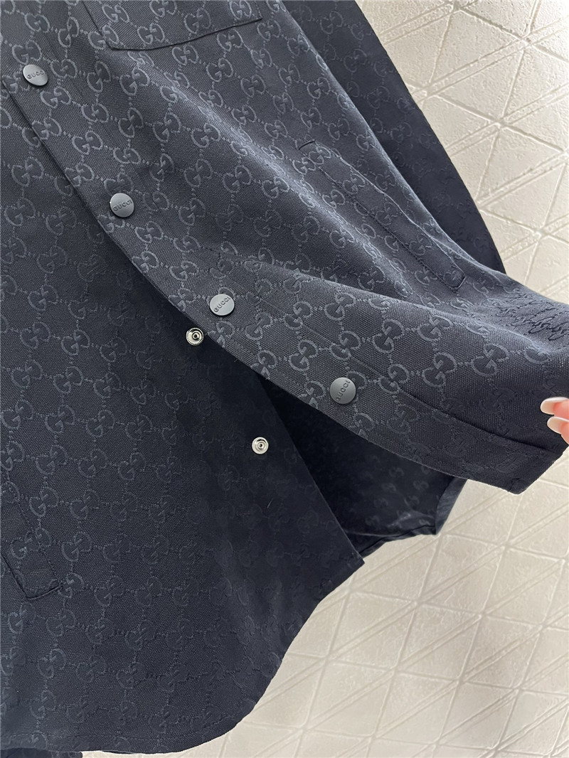 Gvc*1 jacquard shirt jacket