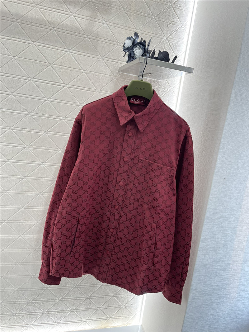 Gvc*1 jacquard shirt jacket
