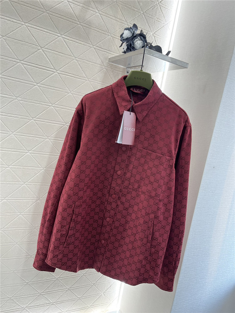 Gvc*1 jacquard shirt jacket