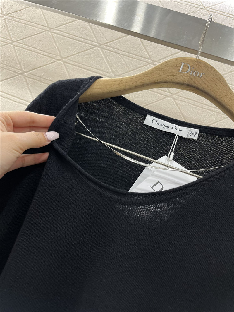 D10r crewneck vintage wool sweater navy