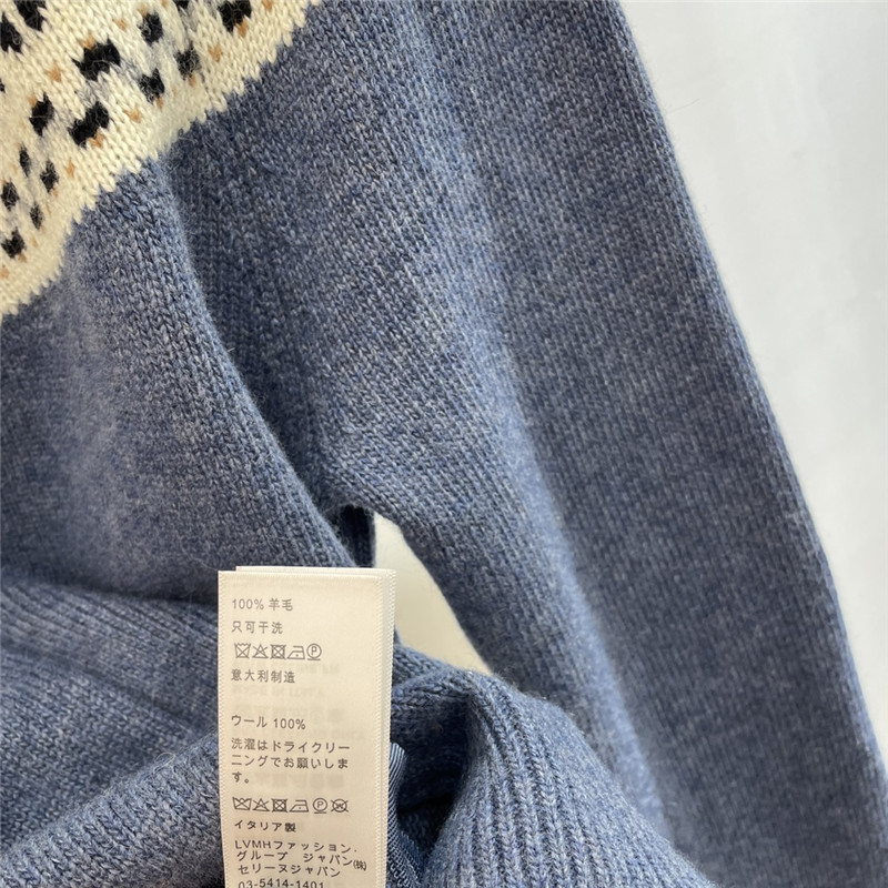 Ce1i*e triomphe fair isle cardigan blue