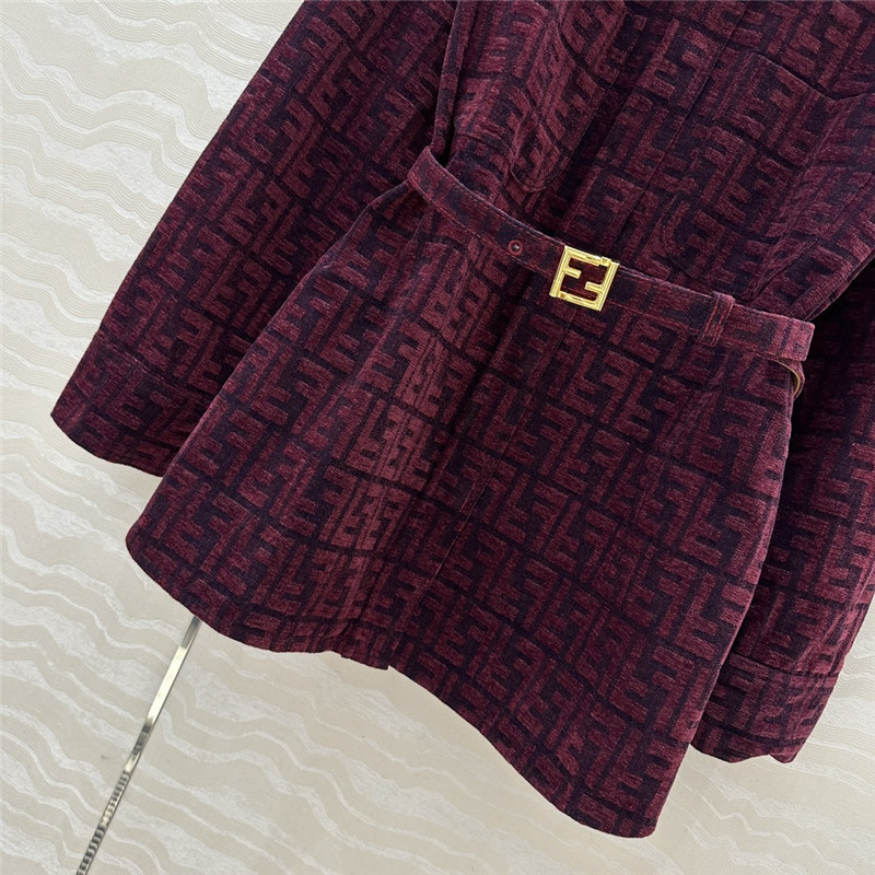 F**di monogram jacket