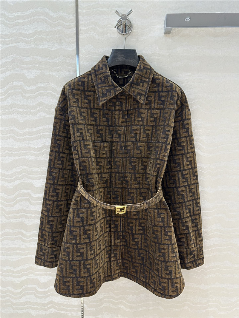 F**di monogram jacket