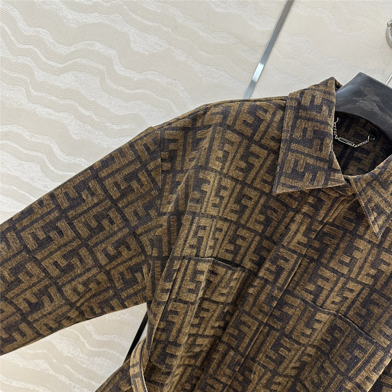 F**di monogram jacket