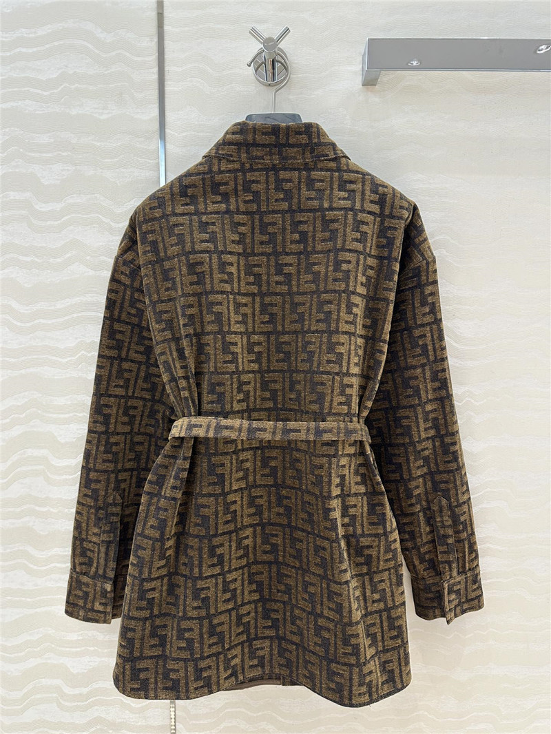 F**di monogram jacket