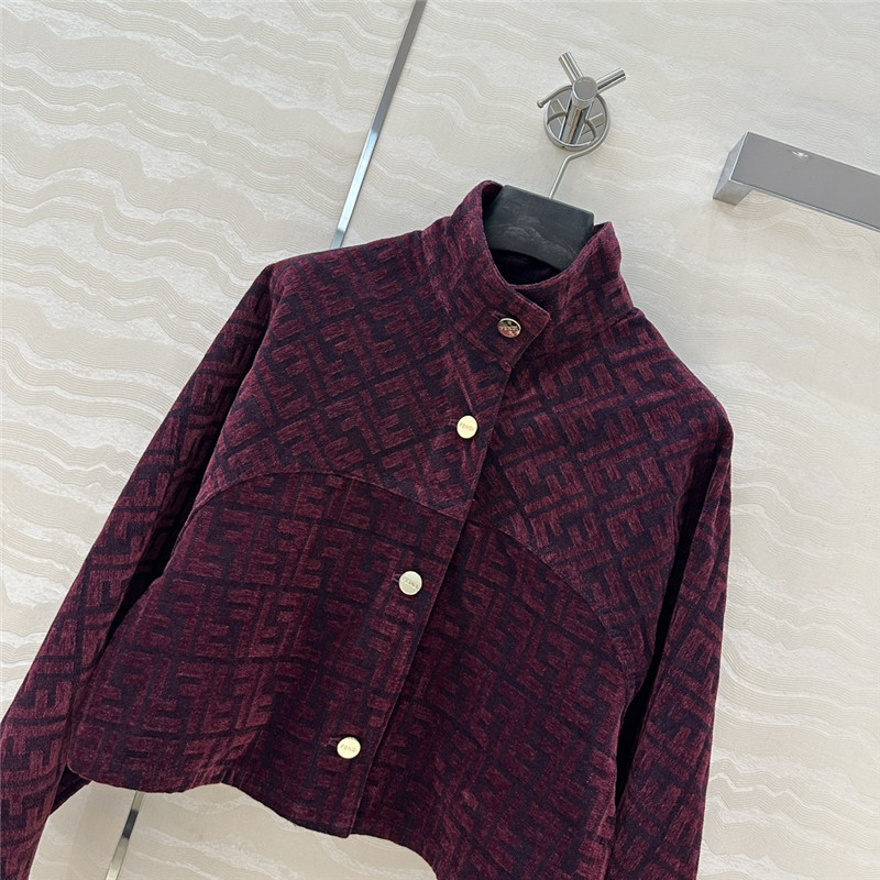 F**di monogram jacket small coat