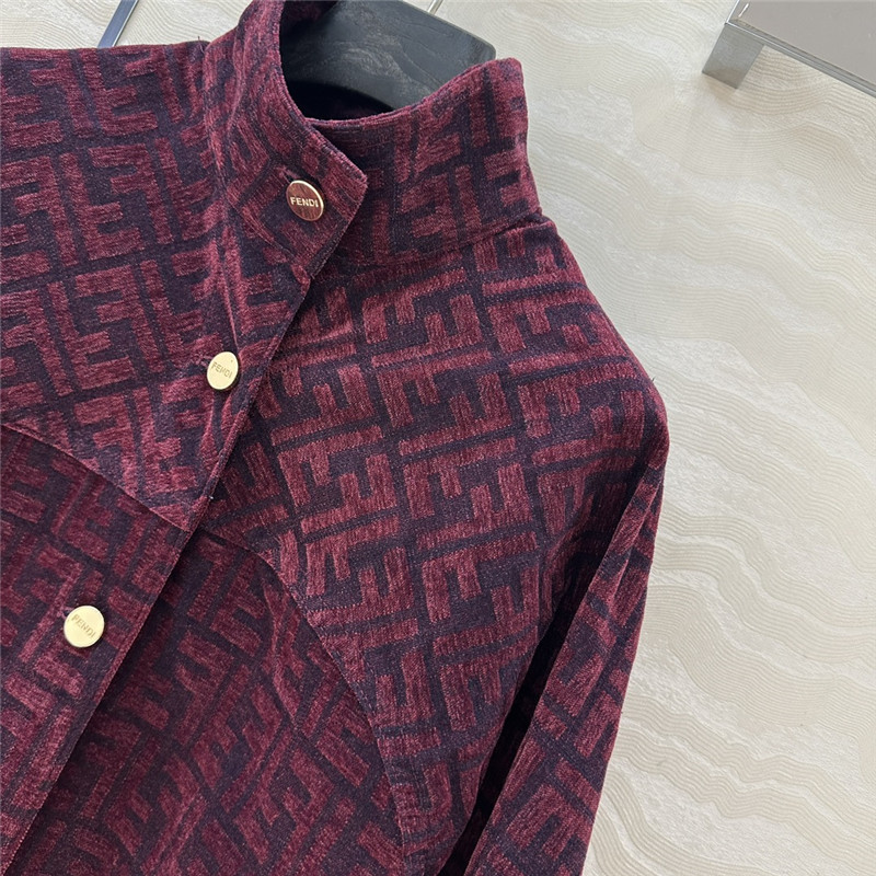 F**di monogram jacket small coat