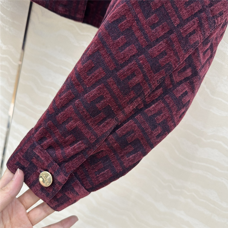 F**di monogram jacket small coat