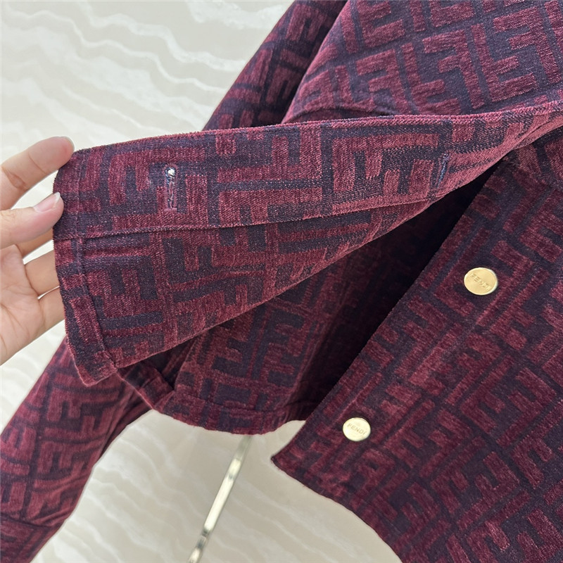 F**di monogram jacket small coat