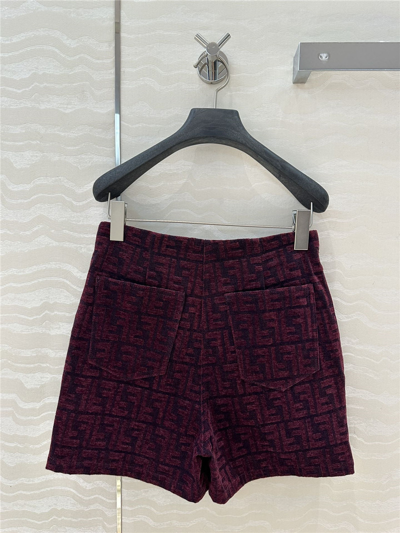 F**di monogram skirt
