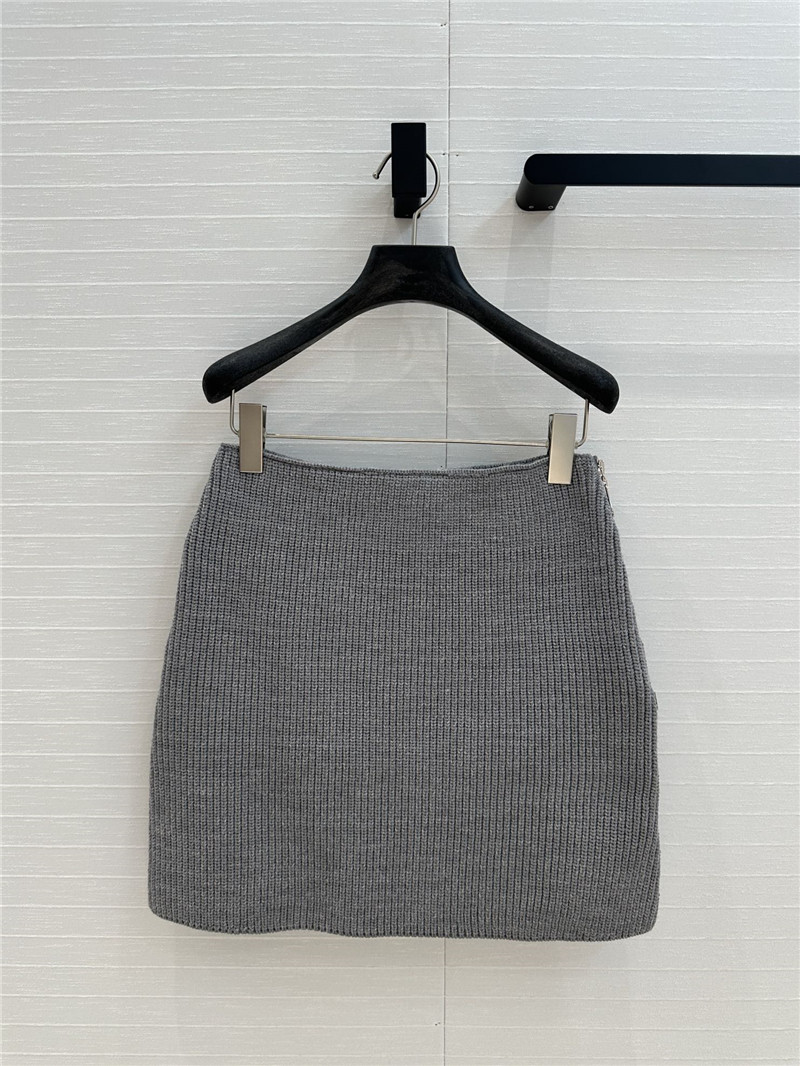 l0vis Vvtt0n lv knitted short skirt