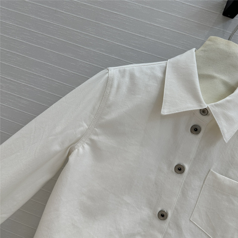 L0ew* denim shirt jacket