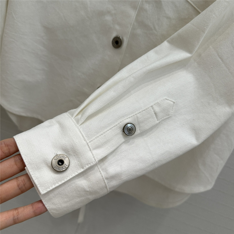 L0ew* denim shirt jacket