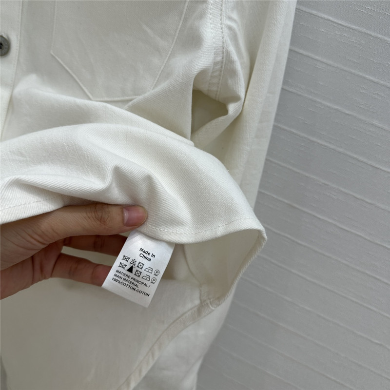 L0ew* denim shirt jacket