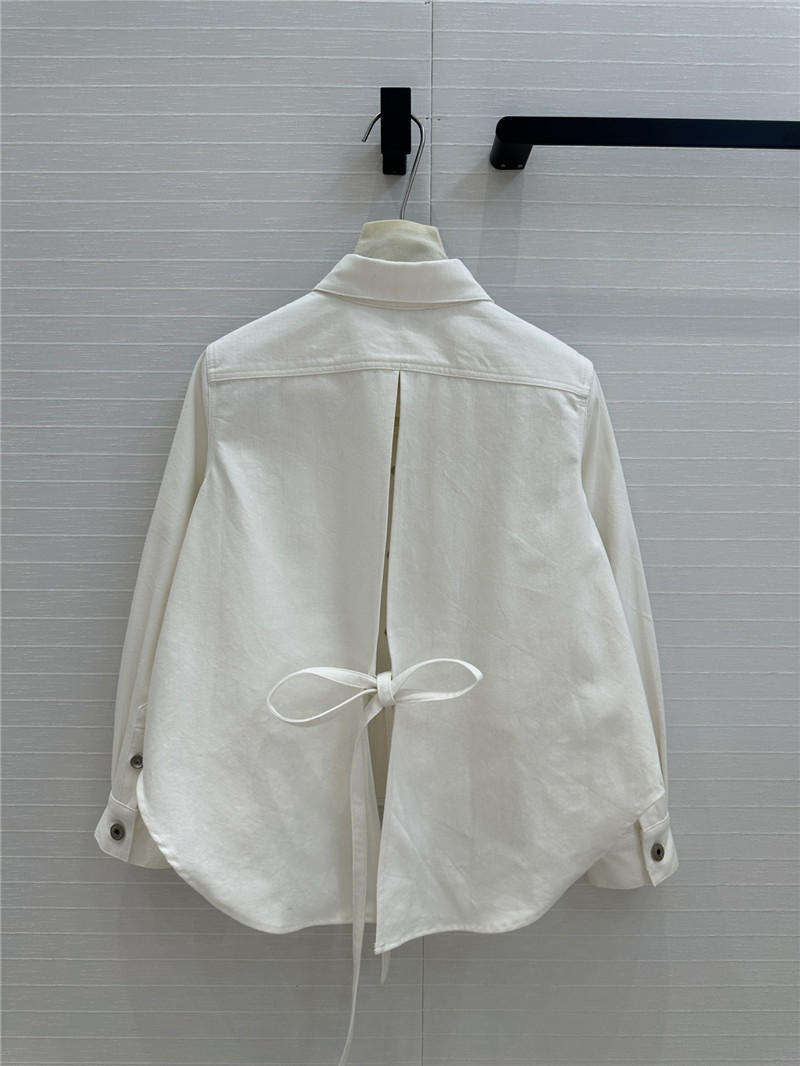 L0ew* denim shirt jacket