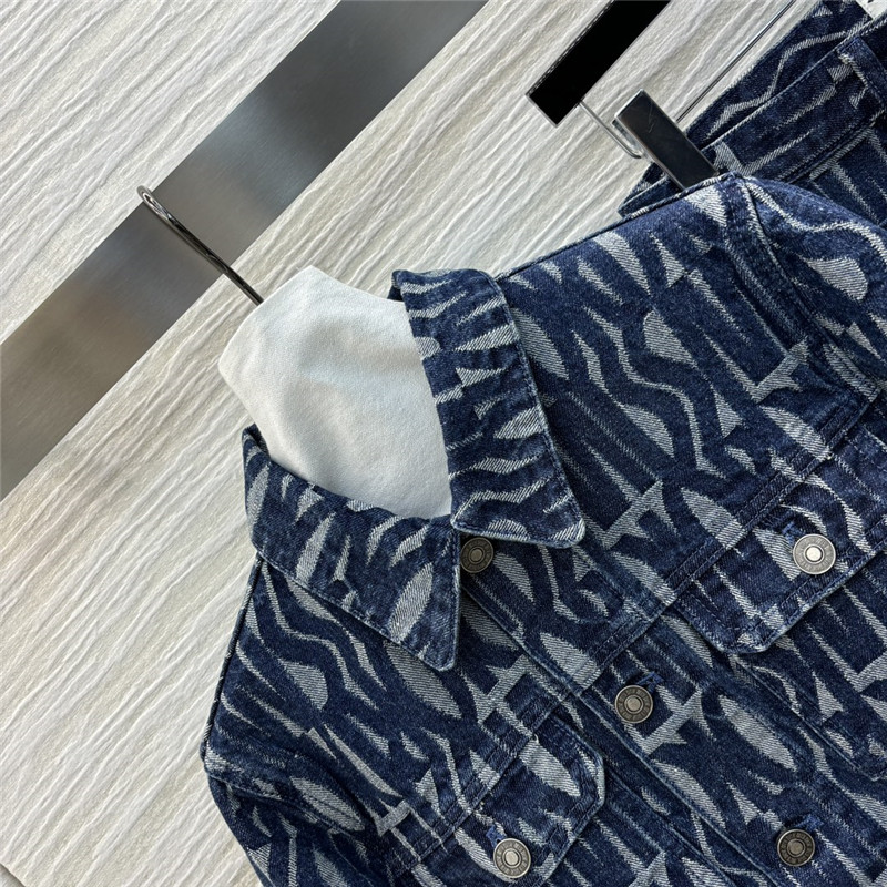 D10r denim suit