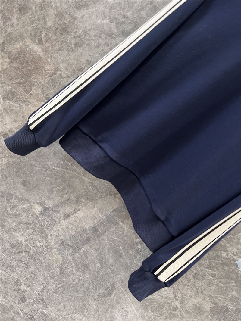 Ce1i*e contrast raglan knit sweater navy/white