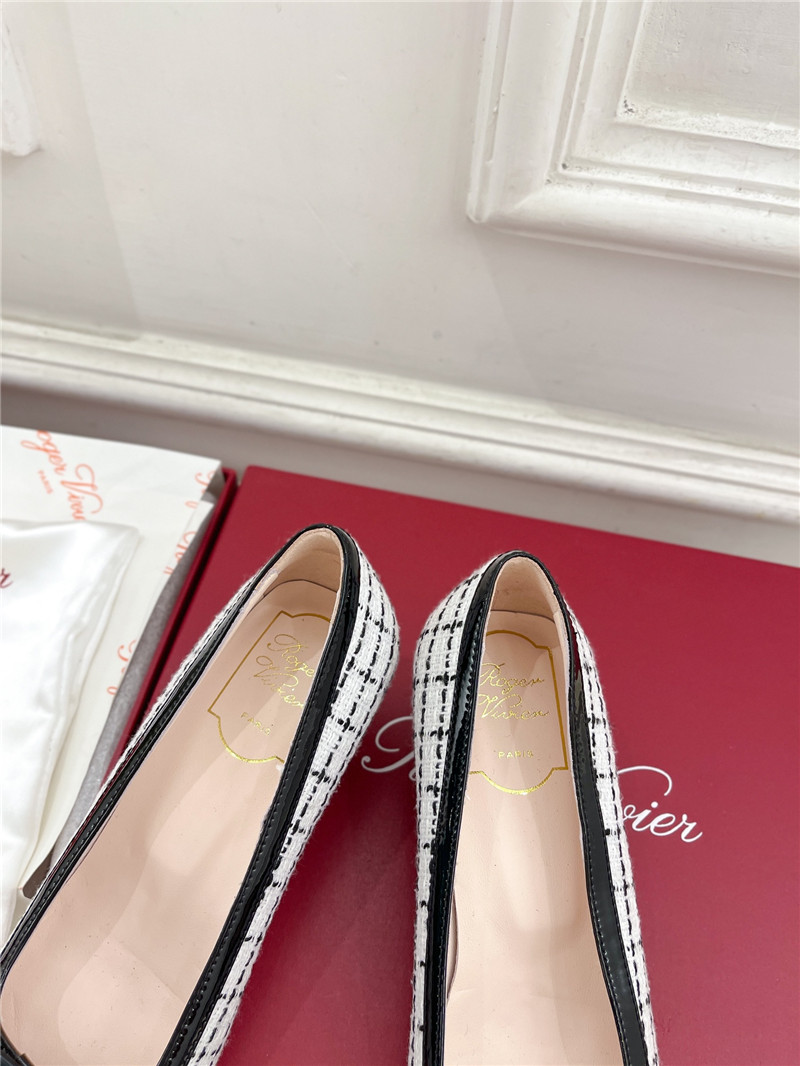Roger Vivier Belle Vivier Pumps 4.5cm Multicolour Patent Fabric