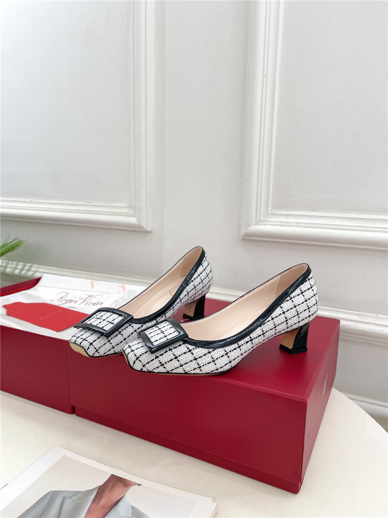 Roger Vivier Belle Vivier Pumps Multicolour Patent Fabric