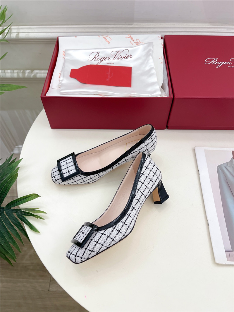 Roger Vivier Belle Vivier Pumps Multicolour Patent Fabric