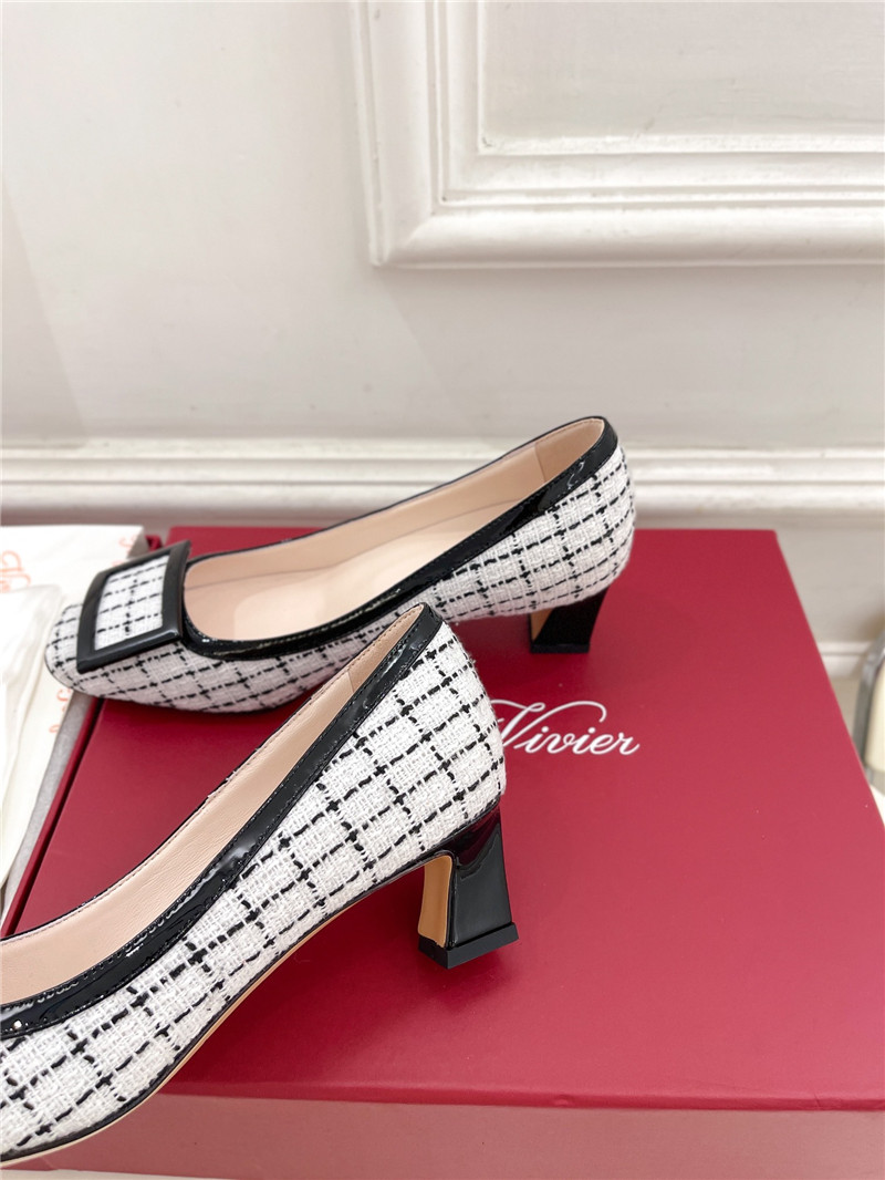 Roger Vivier Belle Vivier Pumps Multicolour Patent Fabric
