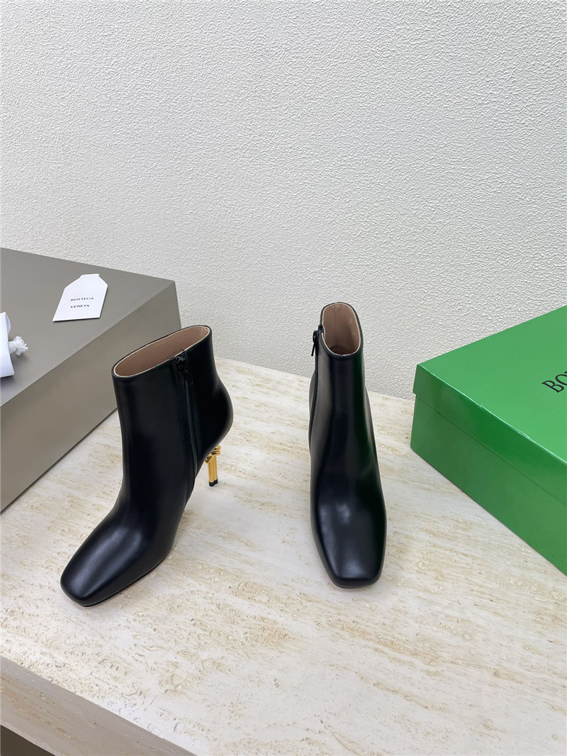 b0tt*ga Ven*ta 90mm sculpted heel ankle boots