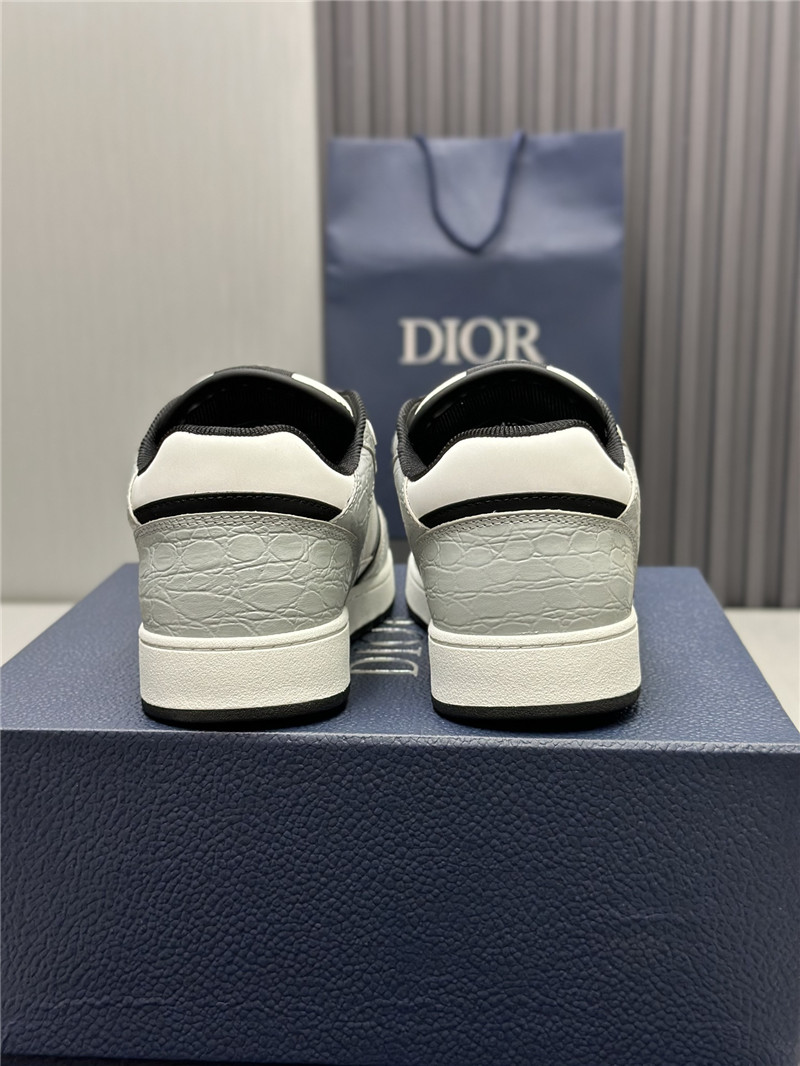 D10r b27 low-top sneakers gray white
