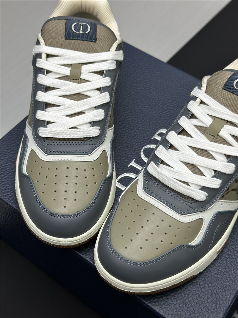 D10r b27 low-top sneakers gray beige