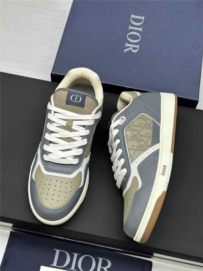 D10r b27 low-top sneakers gray beige