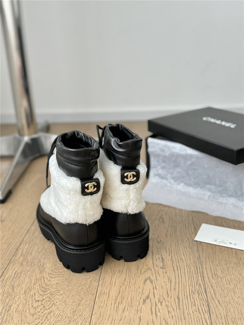 Ch**el wool ankle boots
