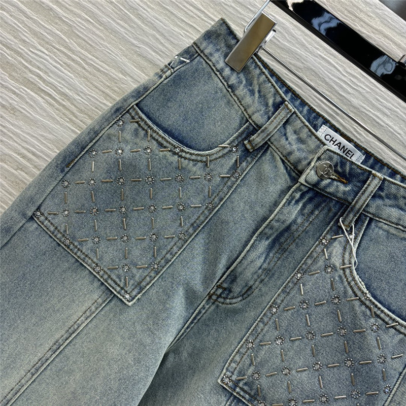 Ch**el retro straight pants