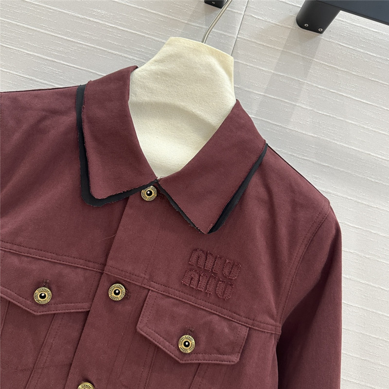 M1um1u lapel jacket