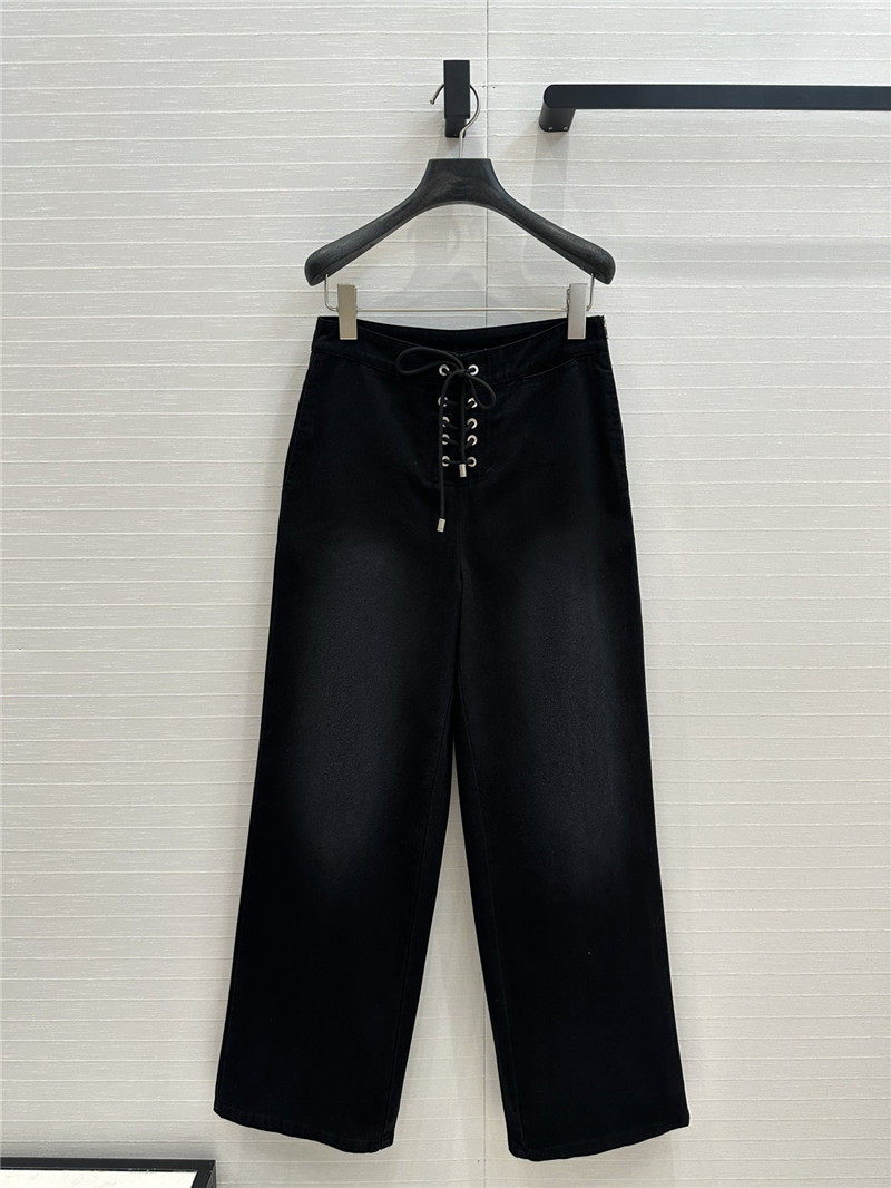 D10r high waist straight jeans