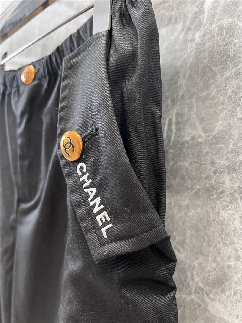 Ch**el pocket cargo wide-leg pants