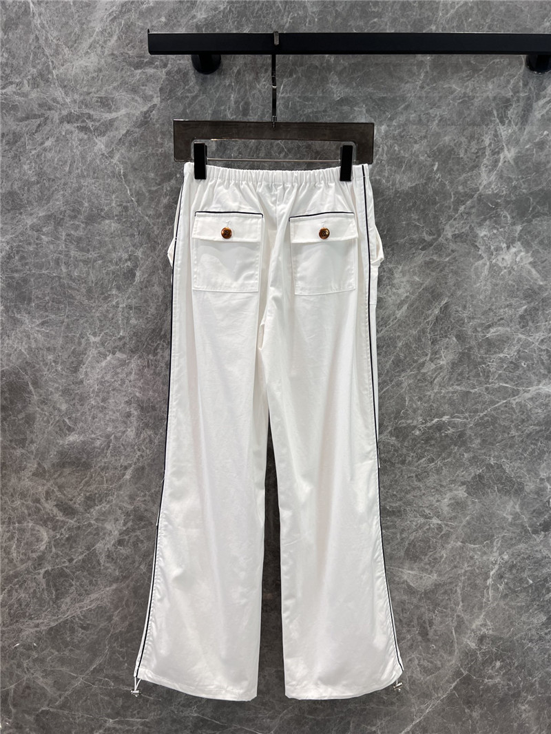 Ch**el pocket cargo wide-leg pants