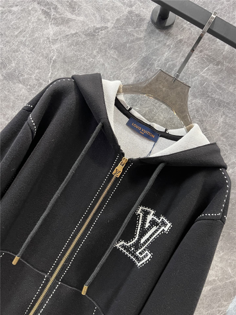 l0vis Vvtt0n lv hooded cardigan jacket