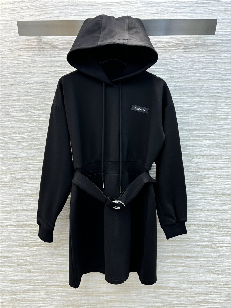 M1um1u hooded dress