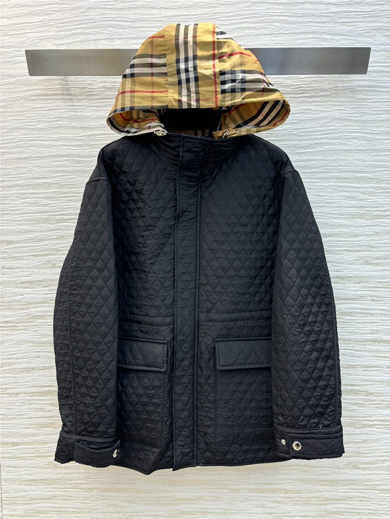 Bv*b*rry hooded quilted jacket