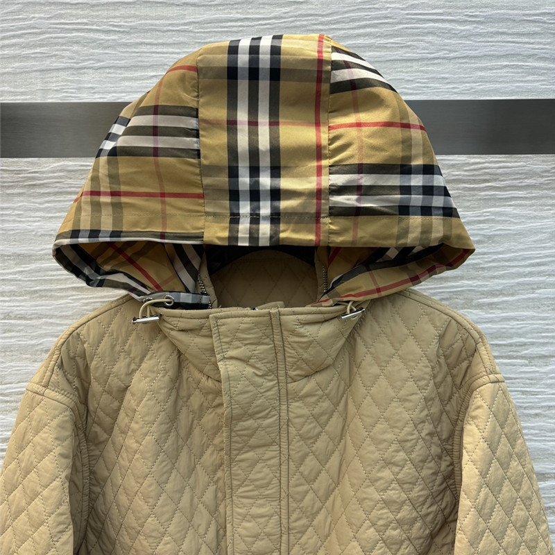 Bv*b*rry hooded quilted jacket