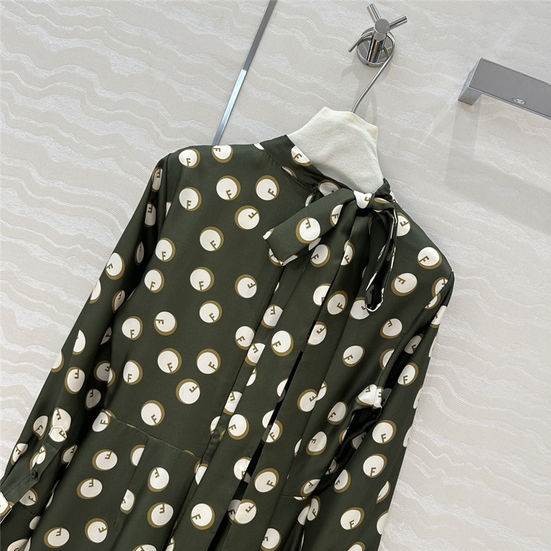 F**di silk maxi dress