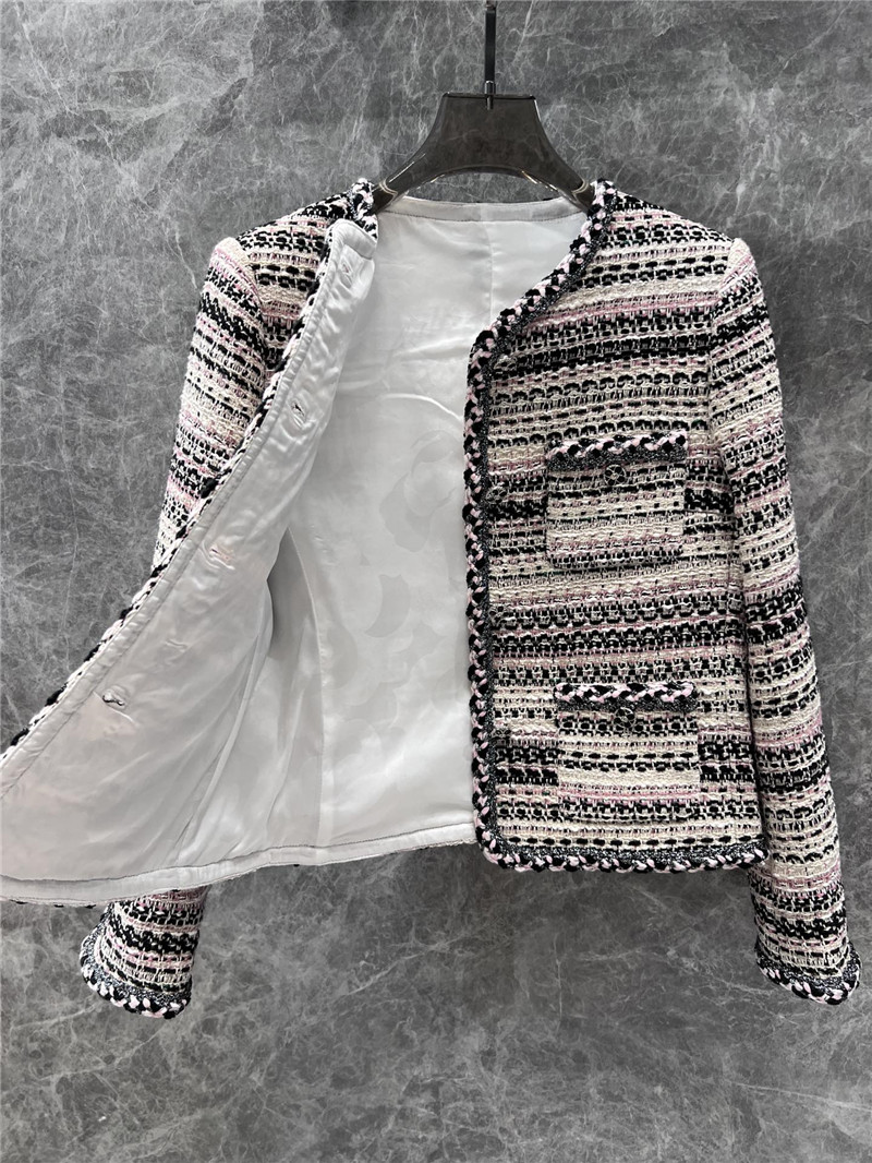 Ch**el woven tweed coat