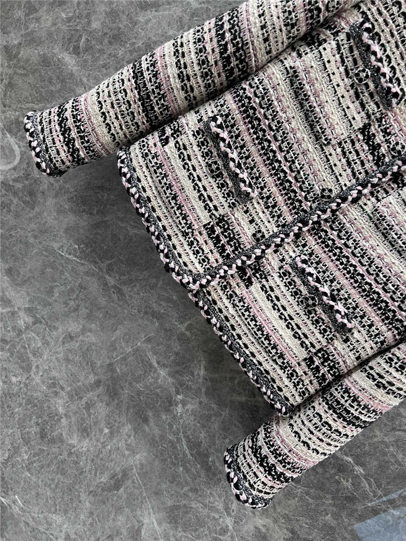 Ch**el woven tweed coat